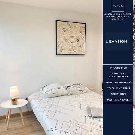L Evasion - Appartement Plage - Tv Hd - Wifi Fibre 加来 外观 照片